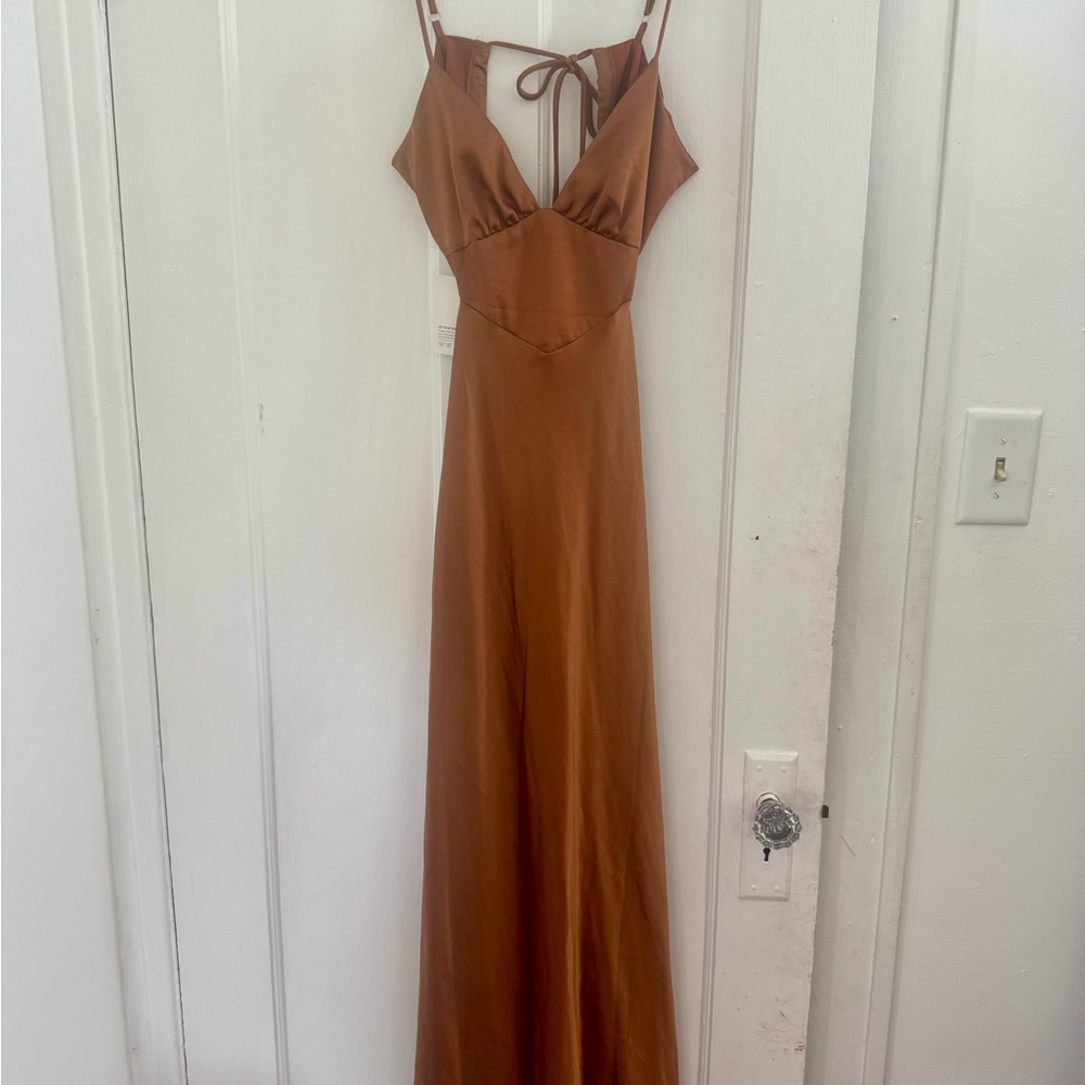 Chic Tan Maxi Dress